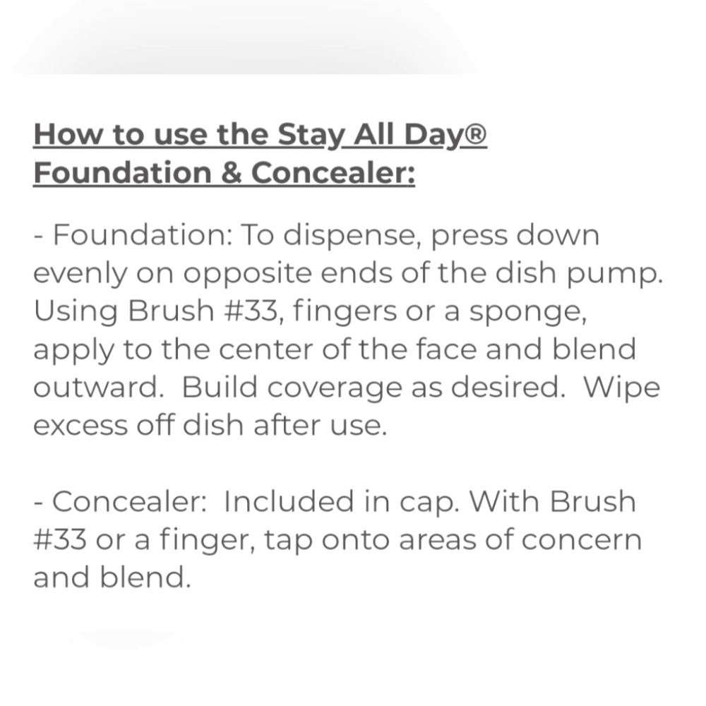 NIB🔥12 Hour Stila 2in1 "Stay All Day" Foundation & Concealer❤️‍🔥Medium - Picture 9 of 12